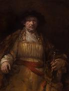 REMBRANDT Harmenszoon van Rijn Self-portrait (mk08) oil on canvas